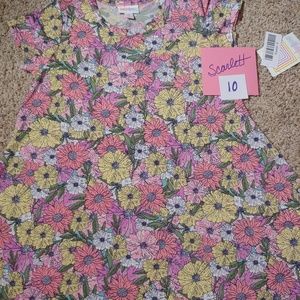 LLR,KIDS SIZE 10 SCARLETT